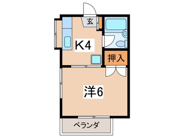 エクレール相南の物件間取画像